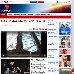 Art imitates life for 9/11 rescuer
