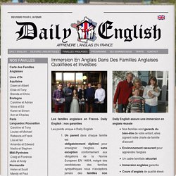 Séjour linguistique d’anglais sans quitter la France