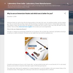 Why to use an Immersion Heater and which one is better for you?