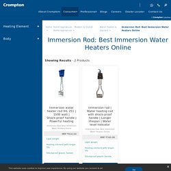 Water Heater & Geyser Prices Online