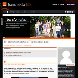 En immersion dans le Transform@t Lab – Transmedia Lab - Page 2