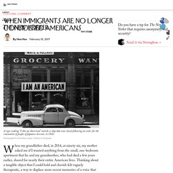 When Immigrants Are No Longer Considered Americans