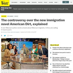 Why American Dirt, a novel about Mexican immigration, sparked such a controversy