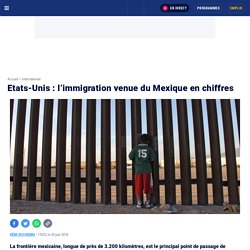 Etats-Unis : l’immigration venue du Mexique en chiffres