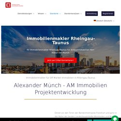 Immobilienmakler Rheingau-Taunus - Top Makler 2020 ✓
