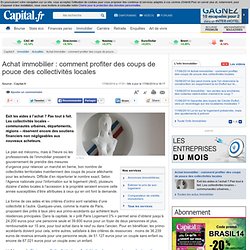 Profiter des coups de pouce des collectivités locales — www.capital.fr