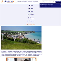 Crédit immobilier : Les taux les plus faibles enregistrés en Normandie