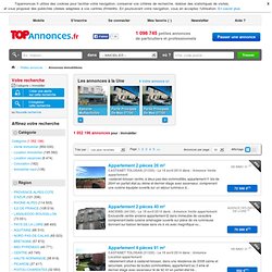 Annonces Immobilier Vente Location - Annonces gratuites - Topann
