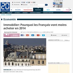 Immobilier: Pourquoi les Français vont moins acheter en 2014