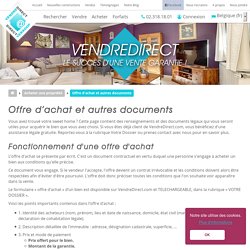 Documents légaux relatifs à l'achat immobilier - VendreDirect