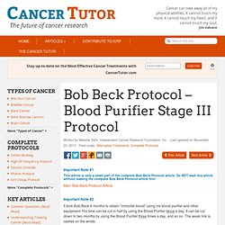 Bob Beck Protocol
