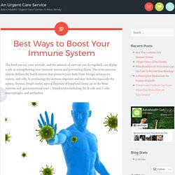 Best Ways to Boost Your Immune System