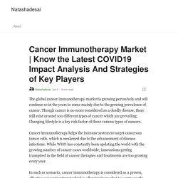 Know the Latest COVID19 Impact Analysis And Strategies of Key Players
