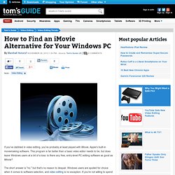 How to Find an iMovie Alternative for Your Windows PC