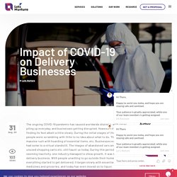 Impact of COVID-19 on Delivery Businesses