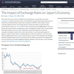 The Impact of Exchange Rates on Japan's Economy