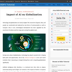 Impact of AI on Globalization - Great Learning