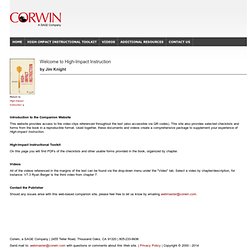 High-Impact Instruction: A Corwin Companion Site