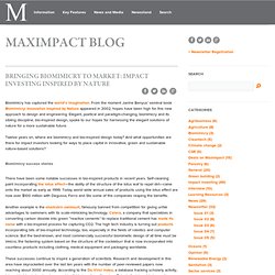 Impact Investing Blog