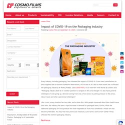 Impact of COVID-19 on the Packaging Industry