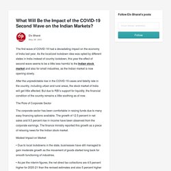 What Will Be the Impact of the COVID-19 Second Wave on the Indian Markets? - Etv Bharat