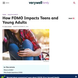 How FOMO Impacts Teens and Young Adults