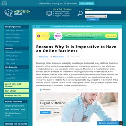 Reasons Why It is Imperative to Have an Online Business