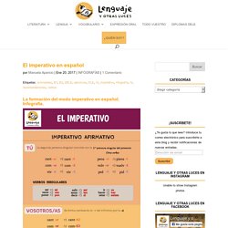 El imperativo en español - lenguaje y otras luces