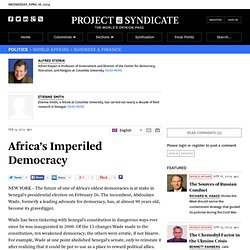 Africa’s Imperiled Democracy - Alfred Stepan and Etienne Smith