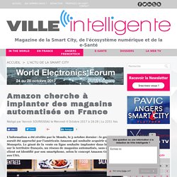 Amazon cherche à implanter des magasins automatisés en France