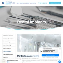 Dental Implant - Providing Fixed Support for Artificial Teeth