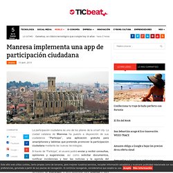Manresa implementa una app de participación ciudadana