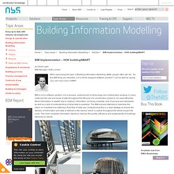 BIM Implementation – HOK buildingSMART - Building Information Modelling (BIM) article from NBS