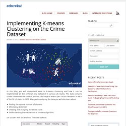 Implementation of k-means Clustering - Edureka