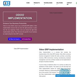 Odoo ERP Implementation Company