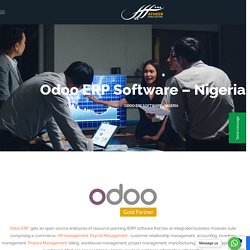 Odoo ERP Software Nigeria Implementation Customization Development