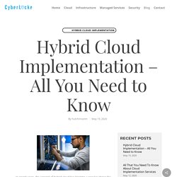 Hybrid Cloud Implementation – All You Need to Know
