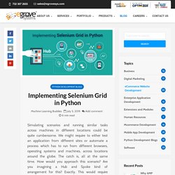 Implementing Selenium Grid In Python