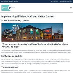 Implementing Efficient Staff and Visitor Control – SkyVisitor