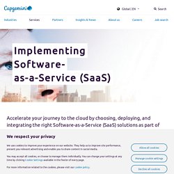 Implementing Software-as-a-Service (SaaS)