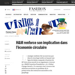 H&M renforce son implication dans l’économie circulaire - Actualité : industrie (#562544)