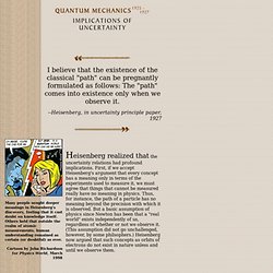 Heisenberg - Quantum Mechanics, 1925-1927: Implications of Uncertainty