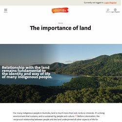 The importance of land