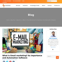 what is email marketing? Its Importance & Automation Software