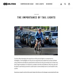 The Importance of Bike Tail Lights