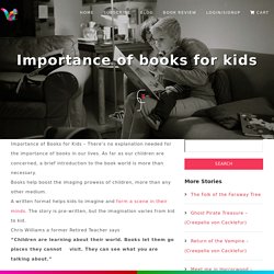 Importance of Books for Kids