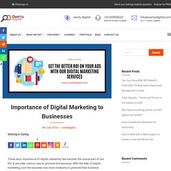 Importance of Digital Marketing To Businesses