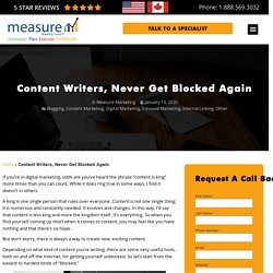 Know The Importance Of Content Writing