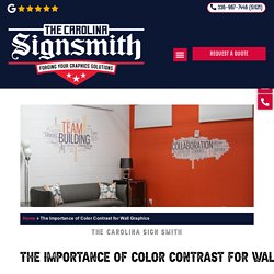 The Importance of Color Contrast for Wall Graphics