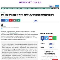 The Importance of New York City's Water Infrastructure